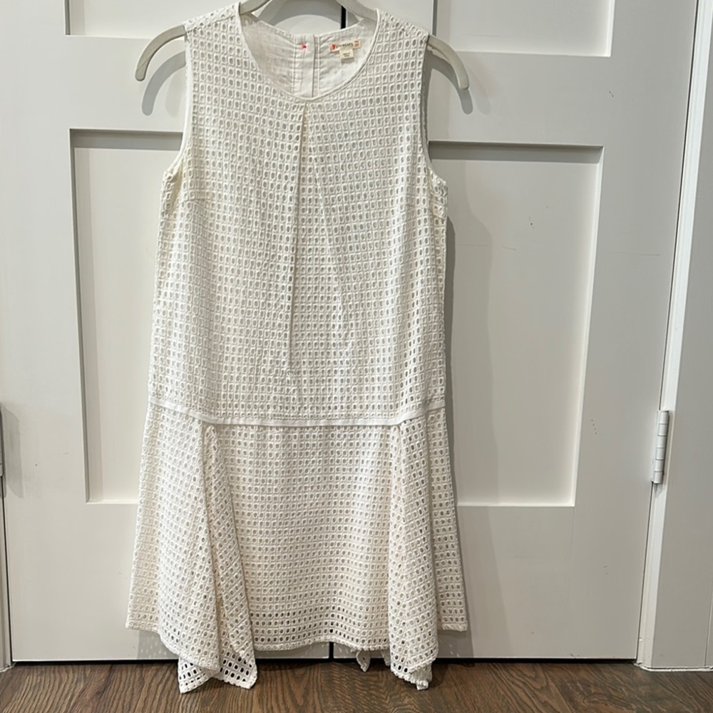 Crewcuts White Eyelet Dress